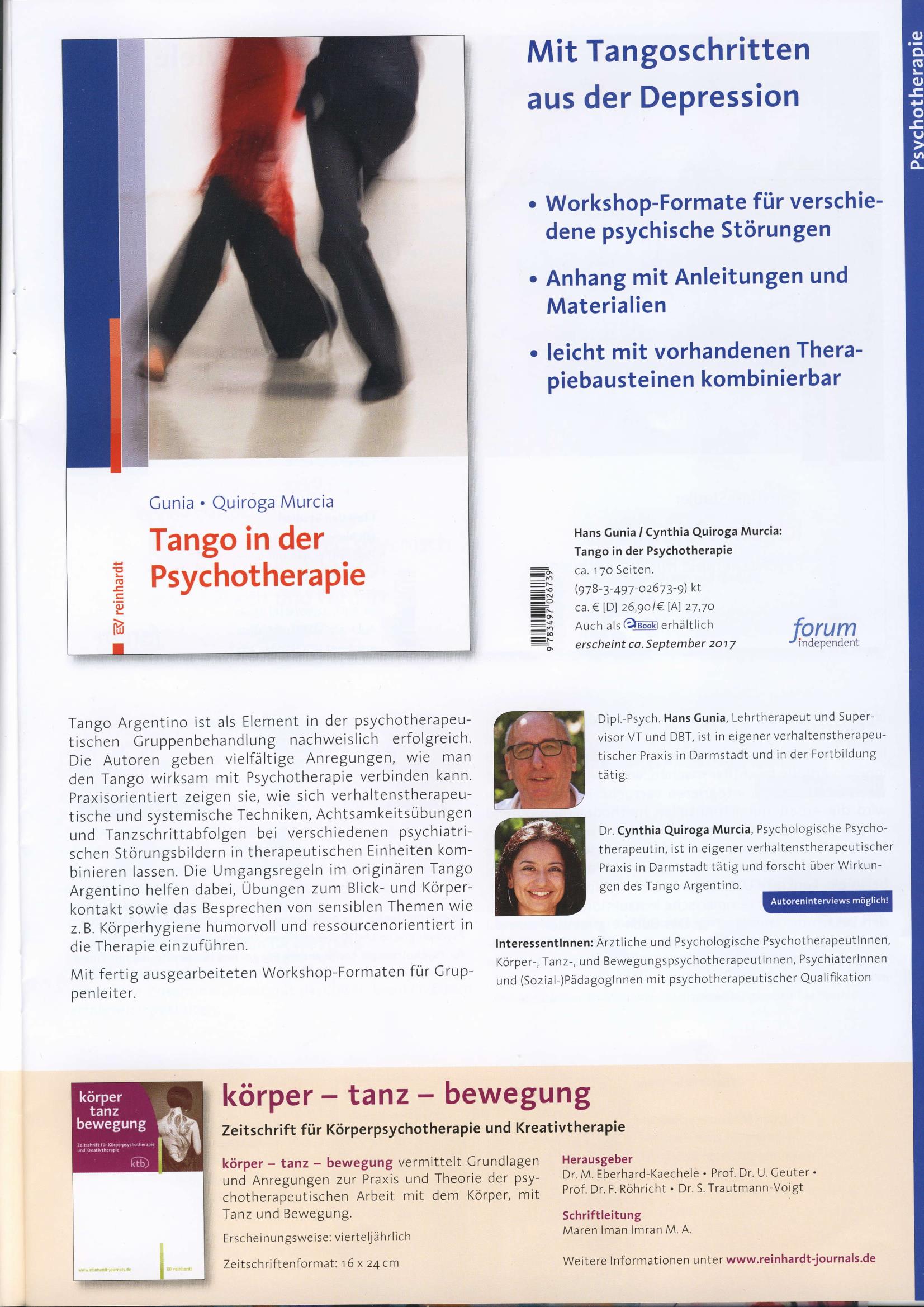 Tango in der Psychotherapie  Page 1